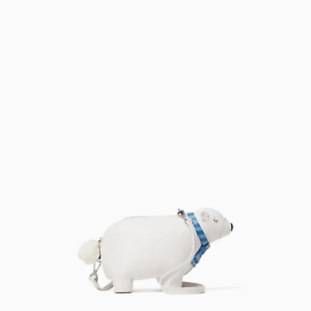 NWT Kate Spade Arctic Friends Polar Bear Crossbody - Picture 3 of 12